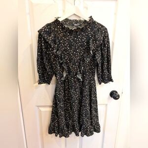 Zara Floral Ruffle dress